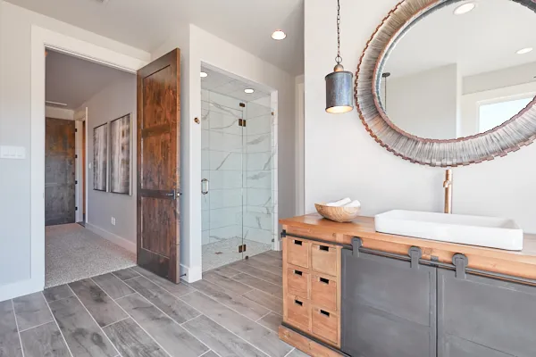 Dining and kitchen real estate photography