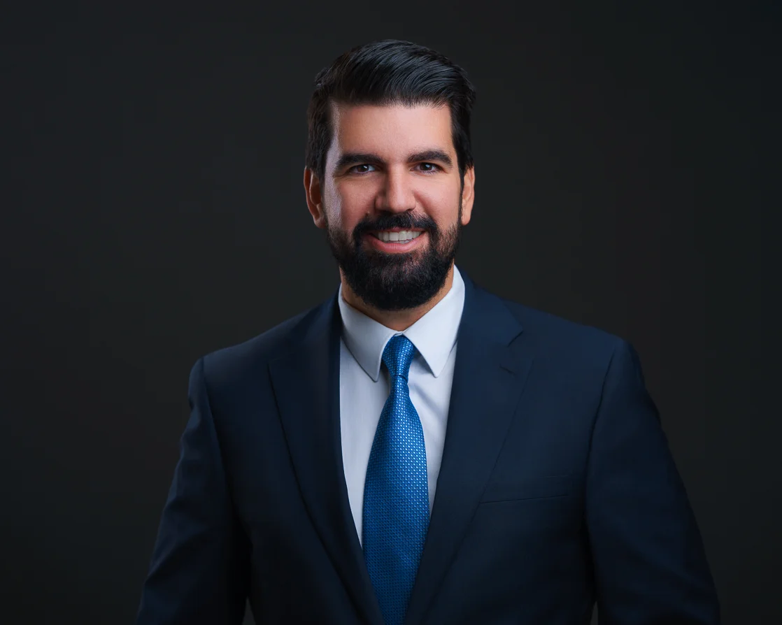 Dark background headshot South Florida
