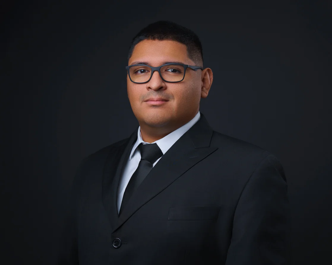 Dark background headshot South Florida